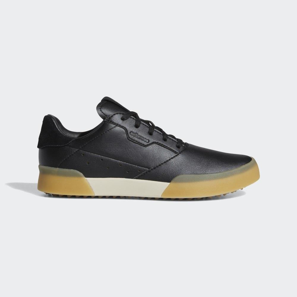 Pantofi Golf Adidas Adicross Retro Baieti Romania - Negrii/Aurii Metal/Maro EG9145